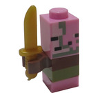 LEGO Micromob Zombie Pigman Minifigure