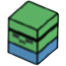 LEGO Micromob Zombie (Short) Minifigure