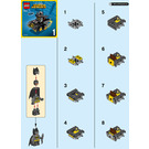 LEGO Mighty Micros: Batman vs. Catwoman Set 76061 Instructions