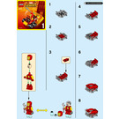 LEGO Mighty Micros: Iron Man vs. Thanos Set 76072 Instructions