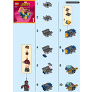 LEGO Mighty Micros: Star-Lord vs. Nebula Set 76090 Instructions