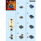 LEGO Mighty Micros: Wolverine vs. Magneto Set 76073 Instructions