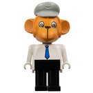 LEGO Mike Monkey with Tie and Gray Hat Fabuland Figure