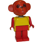 LEGO Mike Monkey with Yellow Top Fabuland Figure