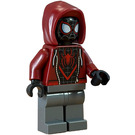 LEGO Miles Morales (Spider-Man) with Dark Red Hood Minifigure