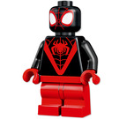 LEGO Miles Morales: Spider-Man med Röd Ben Minifigur