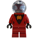 LEGO Miles Morales: Spider-Man with Red Suit and Helmet Minifigure