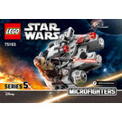 LEGO Millennium Falcon Microfighter 75193 Instruktioner