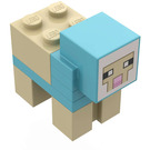 LEGO Minecraft sheep - blue