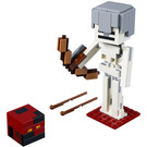 LEGO Minecraft Skeleton BigFig with Magma Cube Set 21150