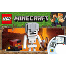 LEGO Minecraft Skeleton BigFig with Magma Cube Set 21150 Instructions