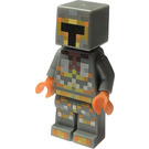 LEGO Minecraft Skin with Yellow and Orange Armor Minifigure