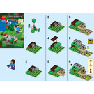 LEGO Minecraft Steve en Creeper Set 30393 Instructions