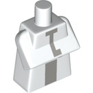 LEGO Minecraft Torso mit Librarian Villager Outfit mit Grau