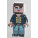 LEGO Minecraft met Dark Blauw Jacket minifiguur