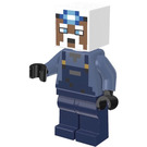 LEGO Miner with Dark Blue Overalls Minifigure
