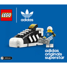 LEGO Mini Adidas Originals Superstar 40486 Инструкции