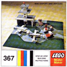 LEGO Mini Airport and Vehicle 367-2 Byggeinstruksjoner