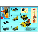LEGO Mini Dozer Set 5627 Instructions
