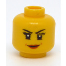 LEGO Minifig Head Female (Recessed Solid Stud) (3626)