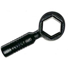 LEGO Minifig Tool Box Wrench 6 Rib Handle (6246)