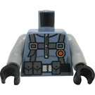 LEGO Minifig Torse Scuba Suit avec Utility Courroie Print avec 3 Pouches De Affronter, 3 Pouches Retour (973 / 76382)