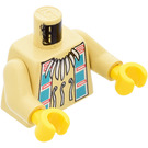 LEGO Minifig Torse avec Native American Shirt et Necklace (973)