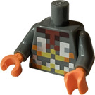 LEGO Minifig Torso with Pixelated Armor (973)