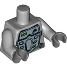 LEGO Minifig Torso with Silver Armor (76382 / 88585)