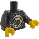 LEGO Minifig Torso mit Raum Hund Dekoration (973)