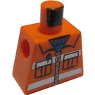 LEGO Minifiguur Torso zonder armen met Bouwvakker (973)