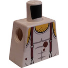 LEGO Minifig Torso ohne Arme mit Mac McCloud Tank oben (973)