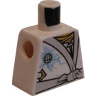 LEGO Minifig Torse sans bras avec Argent Sash et Ice Power logo (973)