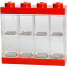 LEGO Minifigure Display Case 8 – rot (5004890)