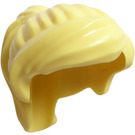 LEGO Minifigure Cheveux Medium Queue de cheval avec Longue Bangs (18227 / 87990)
