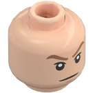 LEGO Minifigure Head with Decoration (Recessed Solid Stud) (3274)