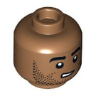 LEGO Minifigure Head with Decoration (Recessed Solid Stud) (3626 / 100323)