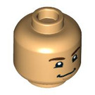 LEGO Minifigure Head with Decoration (Recessed Solid Stud) (3626)