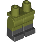LEGO Minifigure Hanches et jambes avec Noir Boots (21019 / 77601)