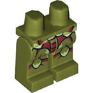 LEGO Minifigure Hips and Legs with Dark-Red Stripes and Exoskeleton (13059)