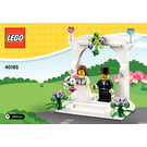 LEGO Minifigure Wedding Favour Set 40165 Ohjeet