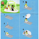 LEGO Minifigure Wedding Favour Set 853340 Byggeinstruksjoner