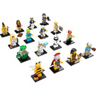 LEGO Minifigures - Series 10 - Complete (except Mr. Gold) Set 71001-17