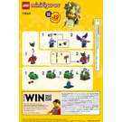 LEGO Minifigures - Series 25 {Doos of 6 random packs} 66763 Instructions