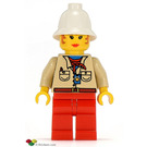 LEGO Miss Gail Storm med Brungul Jacka Minifigur