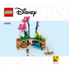 LEGO Moana's Flowerpot Set 43252 Instructions