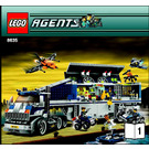 LEGO Mobile Command Centre Set 8635 Instructions