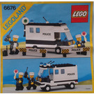 LEGO Mobile Command Unit Set 6676 Instructions