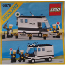 LEGO Mobile Command Unit 6676 Instrukce