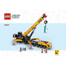 LEGO Mobile Construction Crane 60409 Инструкции